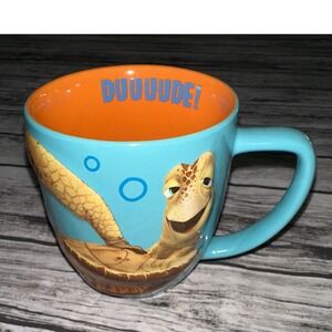 Pixar Crush Turtle Disney Coffee Mug Rare